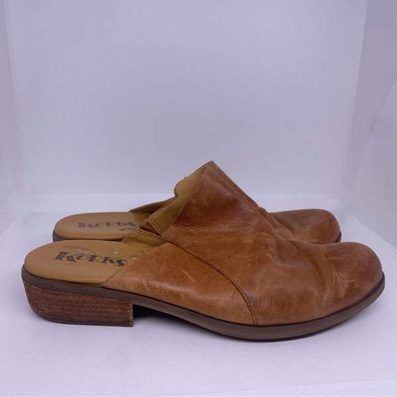 KorkEase Shoes Kork Ease Brown Leather Slipon Mules Poshmark
